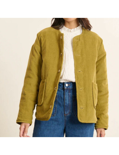 MANTEAU REVERSIBLE BRANDY - GARANCE