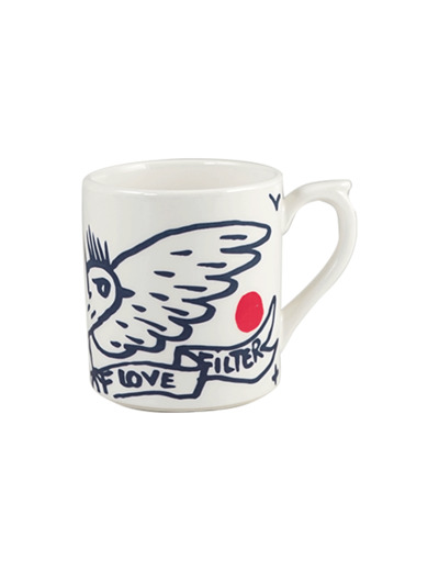 MUG TOUR OISEAU  - L'ARCHIPEL SENTIMENTAL - Jean-Charles de Castelbajac - GIEN -