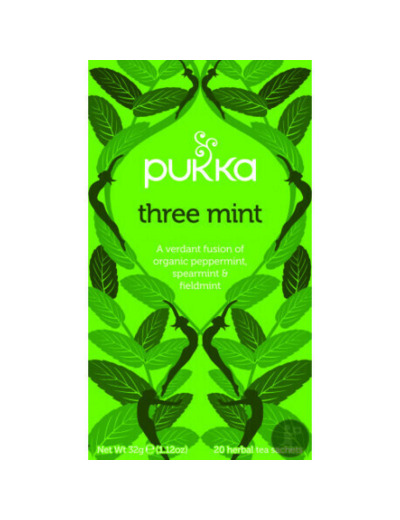 Tisane trois menthes BIO PUKKA