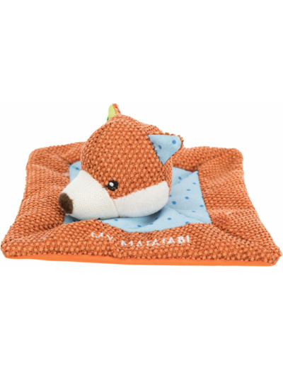 Trixie - Doudou Junior Renard My Matatabi en Tissu pour Chat - 13×13cm