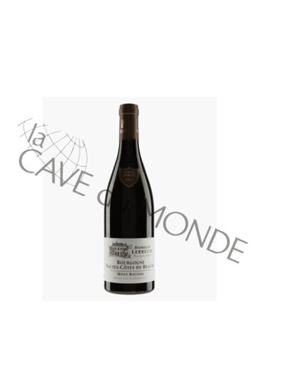 Bourgogne Hautes-Côtes de Beaune Mont Battois Rouge Dom JB Lebreuil 2021 13,5° 75cl