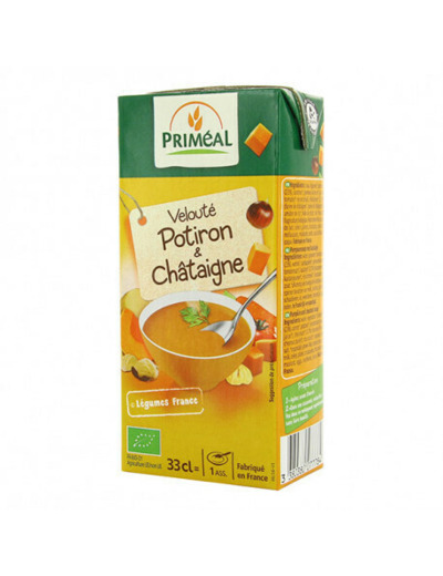 velouté de potiron&châtaigne Bio Priméal