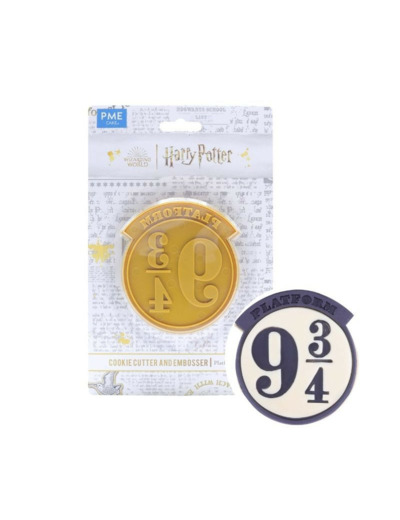 Embosseur et emporte pièce 9 3/4 Harry Potter - Pâtiss & vous