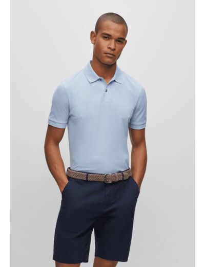 Polo BOSS bleu clair