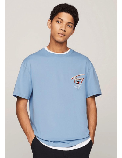 T-Shirt Tommy Jeans bleu