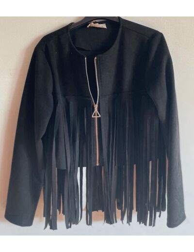 Veste à franges