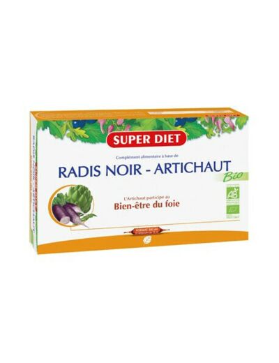 Super Diet radis noir artichaut bien-être du foie 300ml