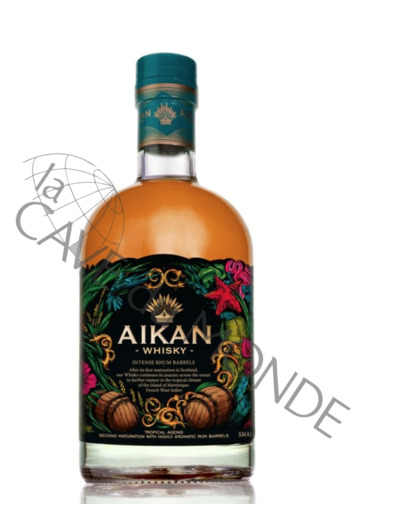 Whisky Ecosse Aikan Intense Rhum Barrels 40° 70 cl