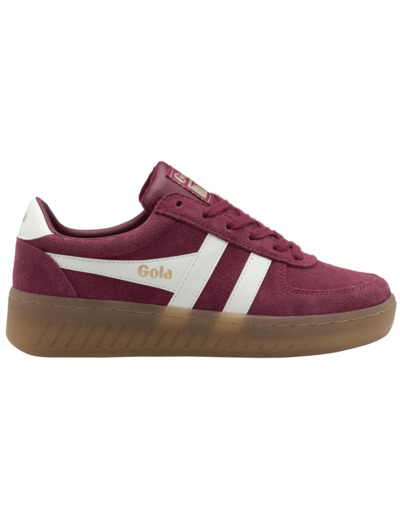 Gola GRANDSLAM SUEDE CLA589 - Cerise blanc