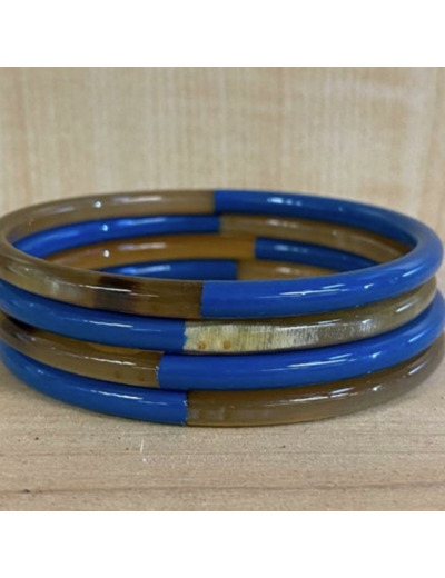 JONC EN CORNE BLEU ROI - ATELIER 1811