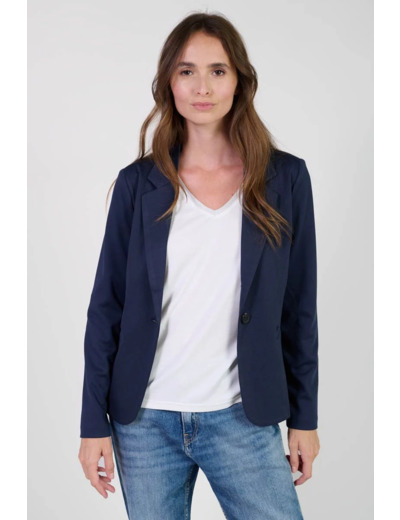 Veste blazer Oscar bleu marine