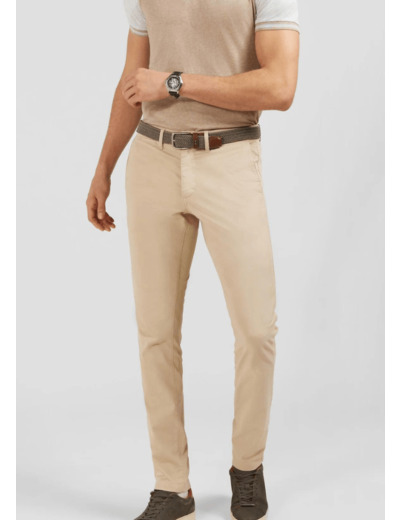 Pantalon chino Eden Park beige