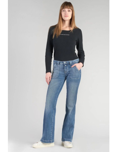 Jean le temps des cerises Flare jeans bleu N°4 ltdc