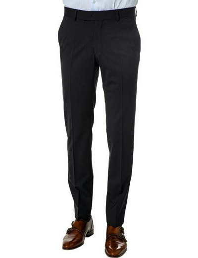 Pantalon de costume Lagerfeld marine en laine 690