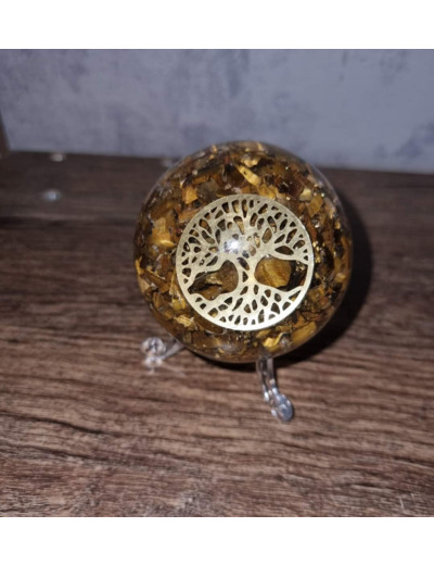 Sphère style orgonite