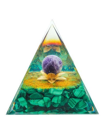 Pyramide Orgonite de protection