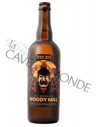 Bière Woody Mill Oak Wood Ale Blonde BIO 7° 75cl