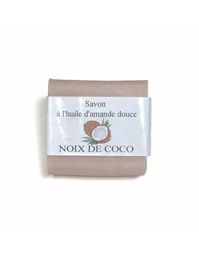 Savon senteur noix de coco - La savonnerie de Gourdon