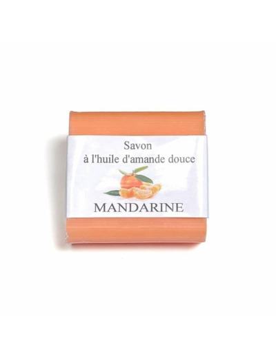 Savon senteur Mandarine - La savonnerie de Gourdon