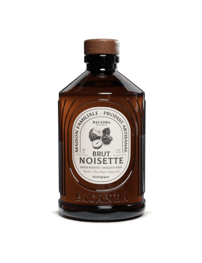 BACANHA - Sirop Bio Noisette 400 mL