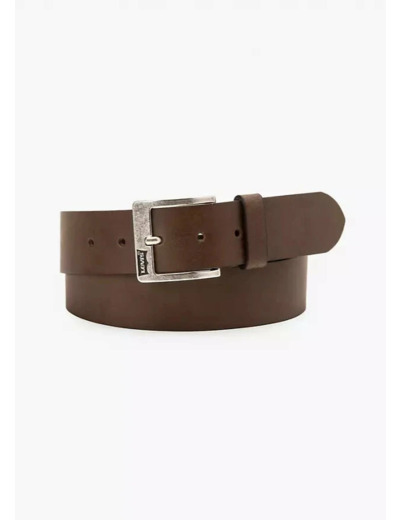 Ceinture Levi's® marron en cuir