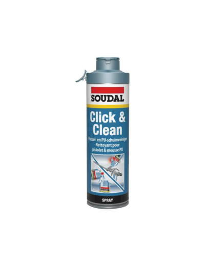 Nettoyant pistolet Click & Clean SOUDAL