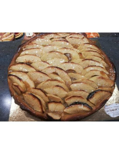 Tarte Pommes compote - Boulangerie Patisserie La Craquan'Tine à Marly