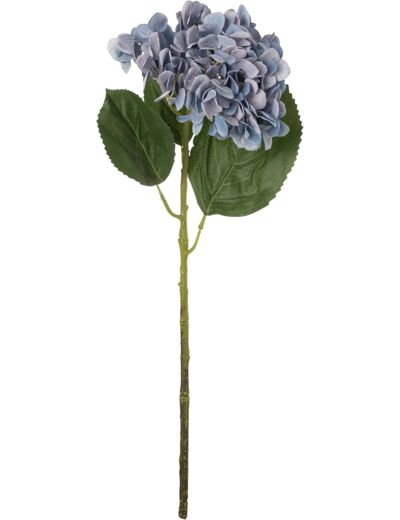 J-Line Hydrangea Textile Bleu Pale