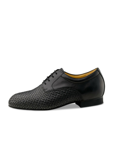 Brescia extra large - chaussures en cuir noir pour homme - Werner Kern