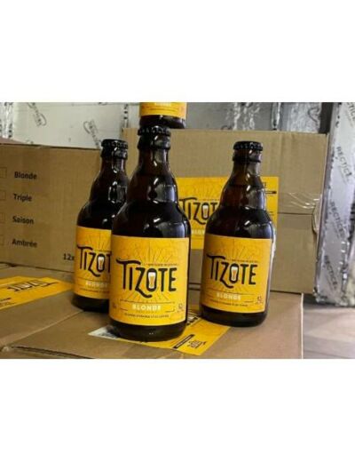 Bière Tizote blonde - La Ch'tite Cave
