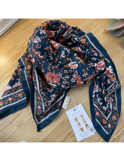 Foulard Fleuri - Goa Lagon