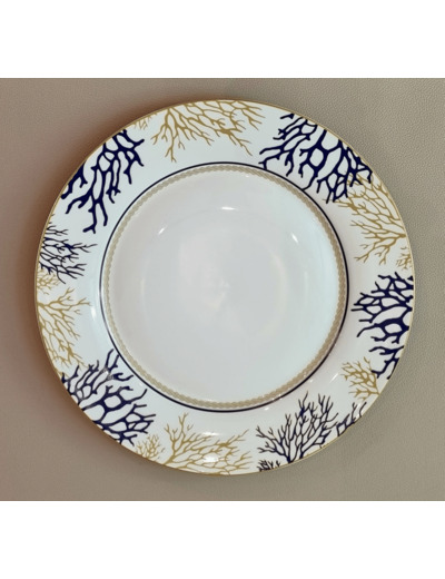 Pozzi Milano - Les 6 Assiettes Plates 27 cm - Coraux - De Ryck