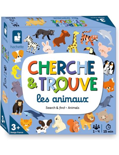 Janod - Mon Premier Cherche et Trouve Les Animaux - JM