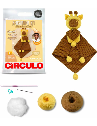 Kit de crochet  Amigurumi girafe