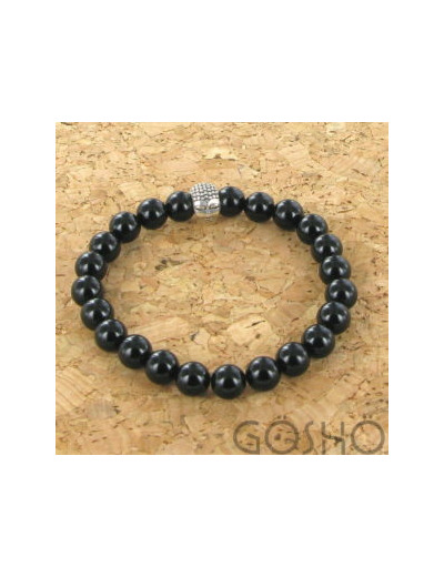 Bracelet GOSHO Onyx Noir