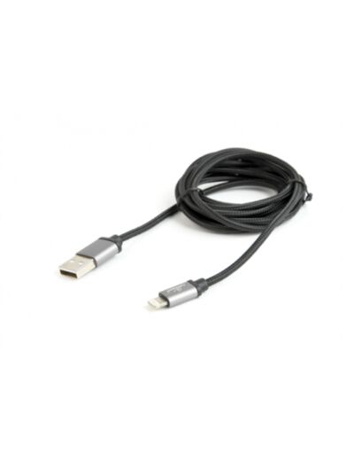 Cordon USB 2.0 male vers LIGHTNING 8 pin 1.8m