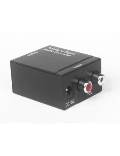 Convertisseur analogique RCA out vers optique in