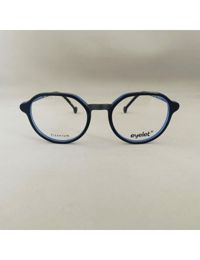 Lunettes de Vue Enfant De La Marque Eyelet - Modèle HYPE Coloris Bleu Noir