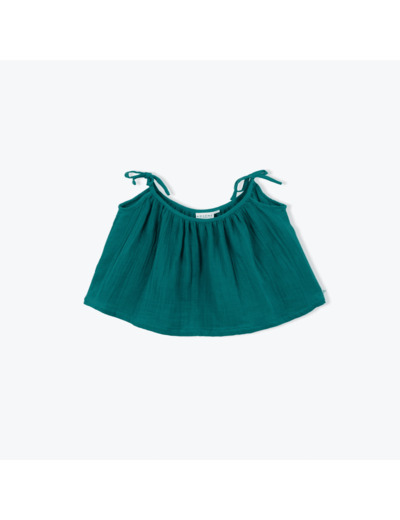 BLOUSE FLO VERT ANGLAIS - ARSENE ET LES PIPELLETTES