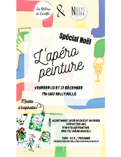 20/12/24 APERO PEINTURE SPECIAL NOEL