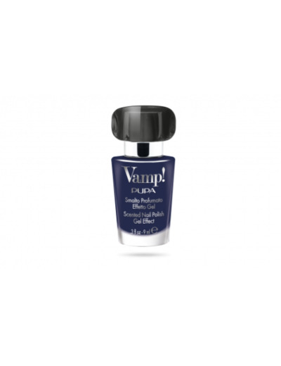 Vernis Vamp  bleu nuit Pupa-Algue Marine.