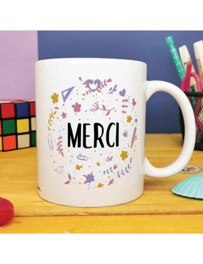 Mug "Merci" Sunny - Jolie-Môme Guise