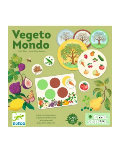 Vegeto Mondo - Jeu Fruits et Légumes de saison