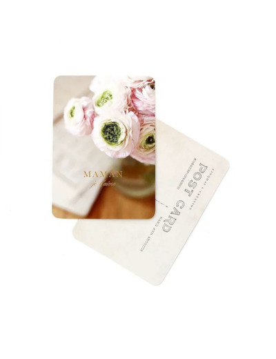 CARTE POSTALE MAMAN JE T'AIME  / DORE / ELENA - CINQMAI