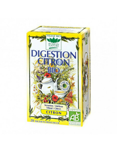 Tisane digestion citron BIO  ROMON NATURE