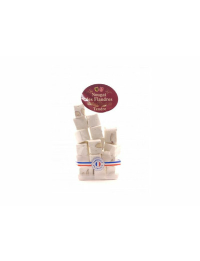 SACHET NOUGAT DES FLANDRES VANILLE 125G