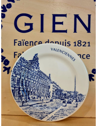 Gien – Assiette Valenciennes en Faïence - 12.8 cm – De Ryck