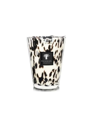 BOUGIE BLACK PEARLS 24 - BAOBAB COLLECTION - Gingembre-Pamplemousse-Rose