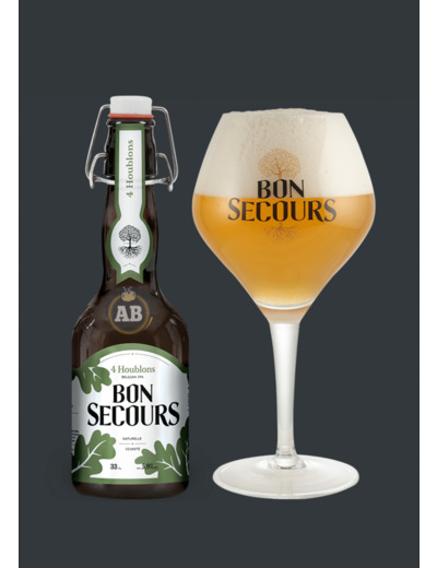 Bière Bon Secours 4 Houblons 5.9° / 33cl