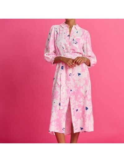 ROBE LILIES PINK